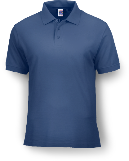 Fábrica de Camisetas | Camisa Polo Azul